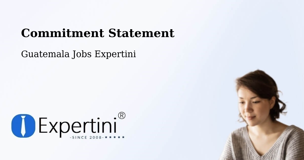 Corporate Commitment – Pastores - Guatemala Jobs Expertini